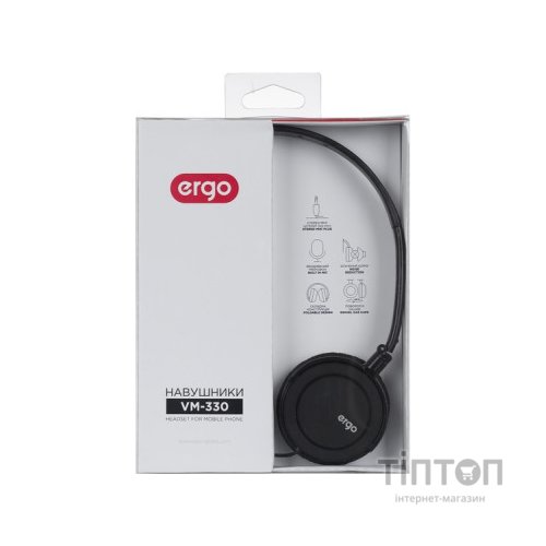 Навушники ERGO VM-330 Black