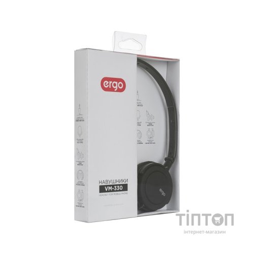 Навушники ERGO VM-330 Black