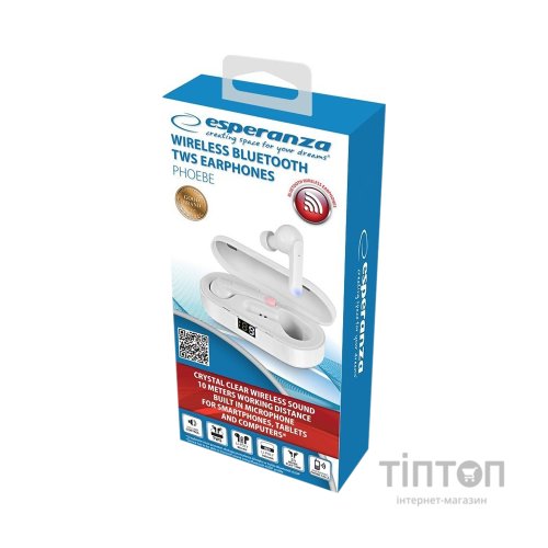 Навушники Esperanza Earphones Phoebe (EH230W)