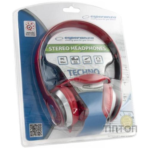 Навушники Esperanza EH145 Red (EH145R)