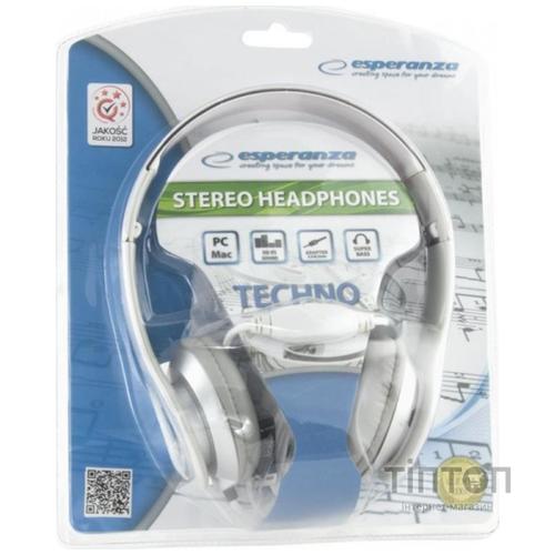 Навушники Esperanza EH145 White (EH145W)