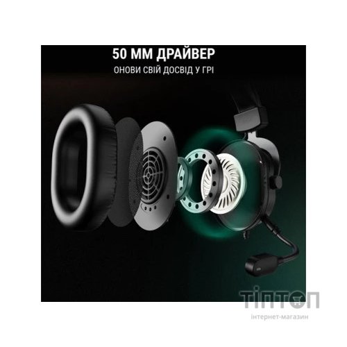 Навушники Fifine H6 RGB 7.1 Black (H6)