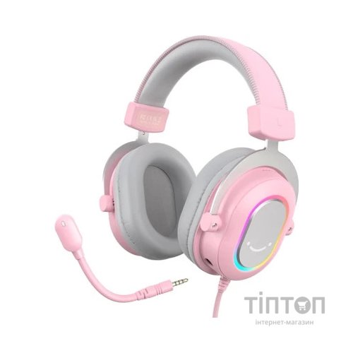 Навушники Fifine H6 RGB 7.1 Pink (H6P)