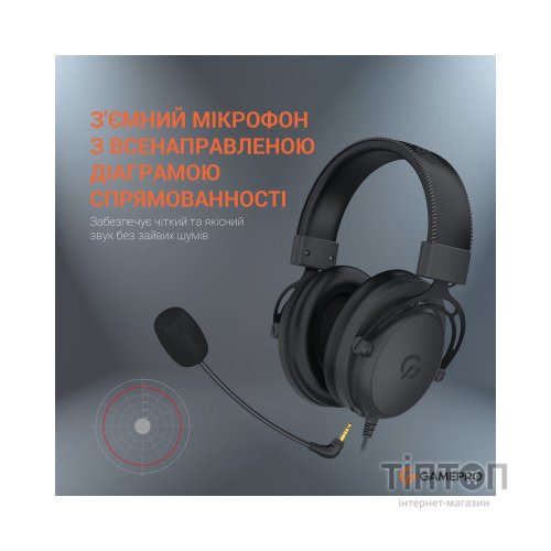 Навушники GamePro HS1050 Black (HS1050)