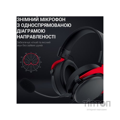 Навушники GamePro HS1240 Black/Red (HS1240)