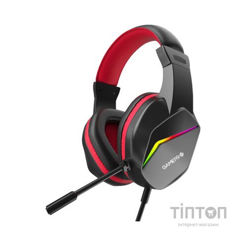 Навушники GamePro HS311 RGB Black/Red (HS311)