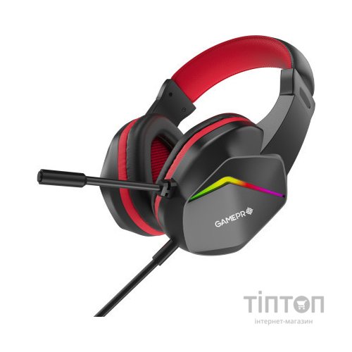 Навушники GamePro HS311 RGB Black/Red (HS311)