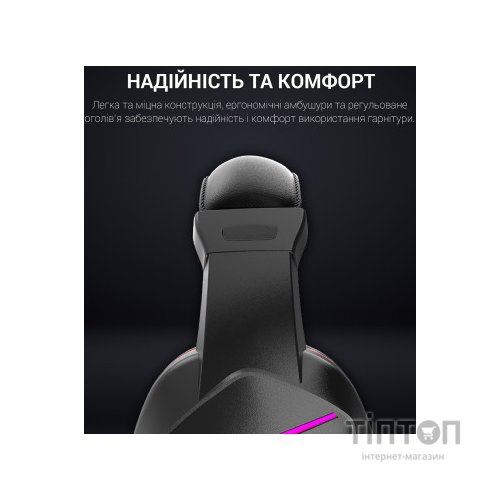 Навушники GamePro HS311 RGB Black/Red (HS311)