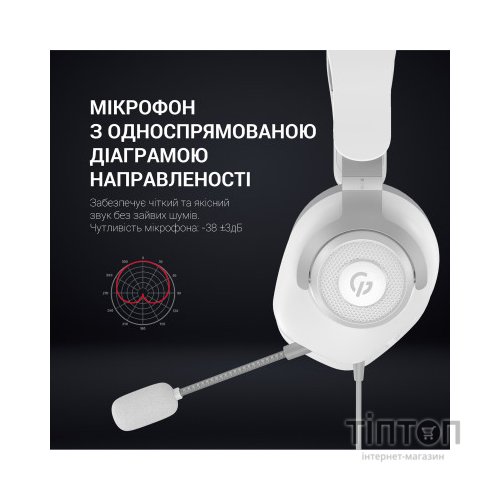 Навушники GamePro HS590W White (HS590W)
