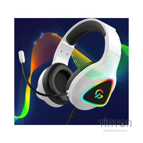 Навушники GamePro HS615 RGB White (HS615)