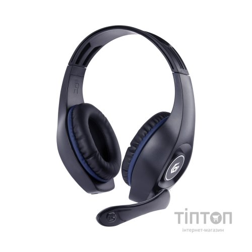 Навушники Gembird GHS-05-B Black-Blue (GHS-05-B)