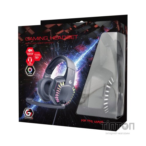 Навушники Gembird GHS-06 Black (GHS-06)