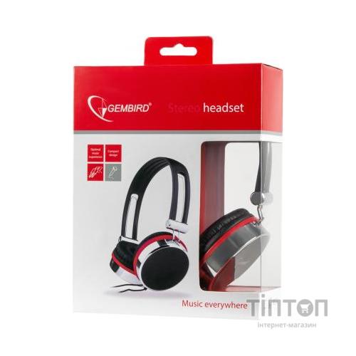 Навушники Gembird MHS-903 чорний