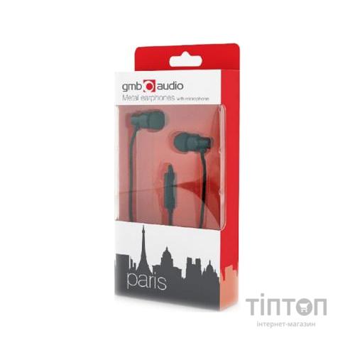 Навушники Gembird MHS-EP-CDG-B Black (MHS-EP-CDG-B)