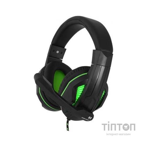 Навушники Gemix N2 LED Black-Green Gaming