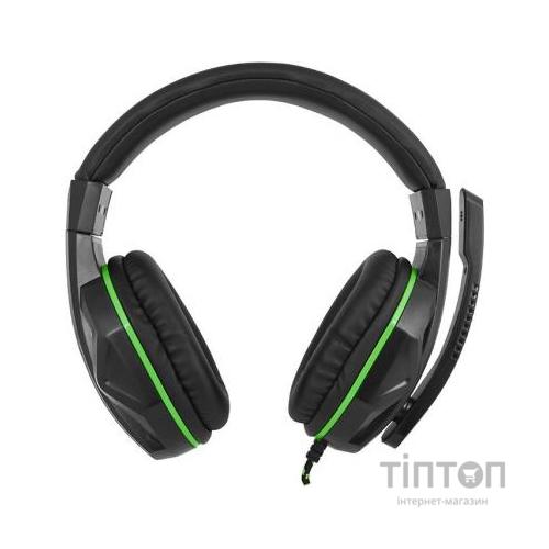 Навушники Gemix N2 LED Black-Green Gaming
