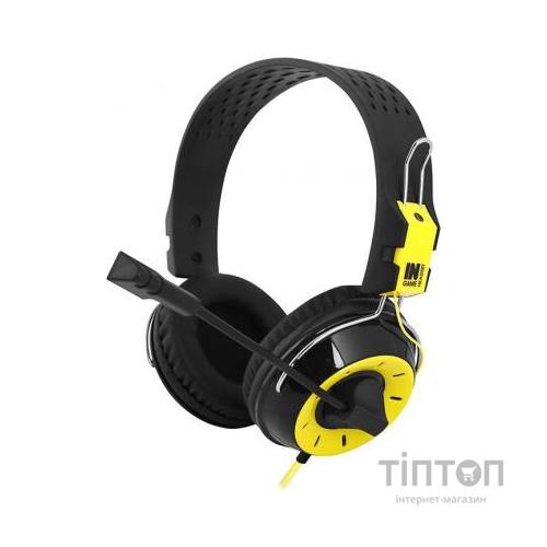 Навушники Gemix N4 Black-Yellow Gaming
