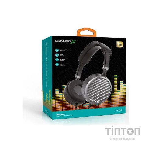 Навушники Grand-X EH-86G Grey (EH-86G)