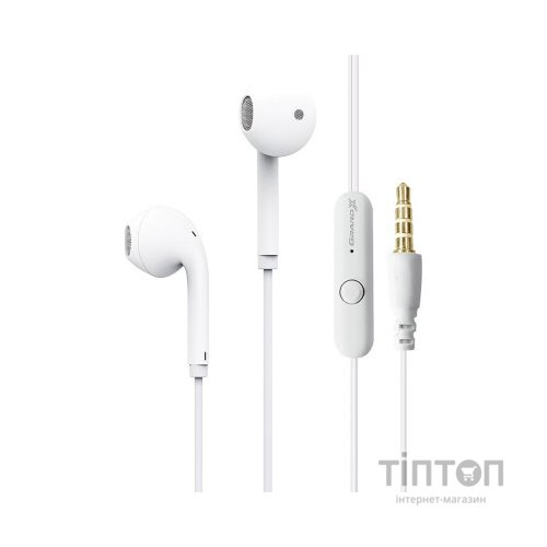 Навушники Grand-X EP-63W White (EP-63W)