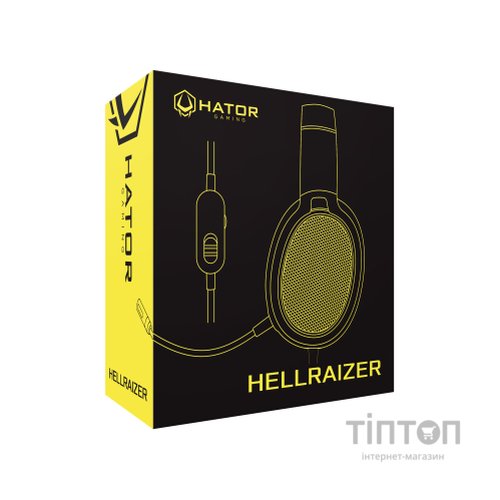 Навушники Hator Hellraizer Black (HTA-812)