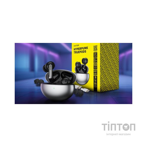 Навушники Hator Hyреrpunk Truepods Black (HTA-430)