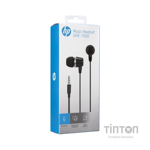 Навушники HP DHE-7000 Black (DHE-7000BK)