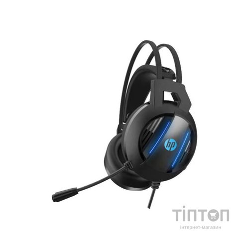 Навушники HP DHE-8001 USB+3.5mm LED Black (DHE-8001)