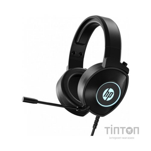 Навушники HP DHE-8008U USB 7.1 LED Black (DHE-8008U)