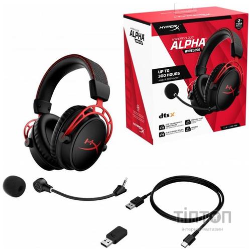 Навушники HyperX Cloud Alpha Wireless Black (4P5D4AA)