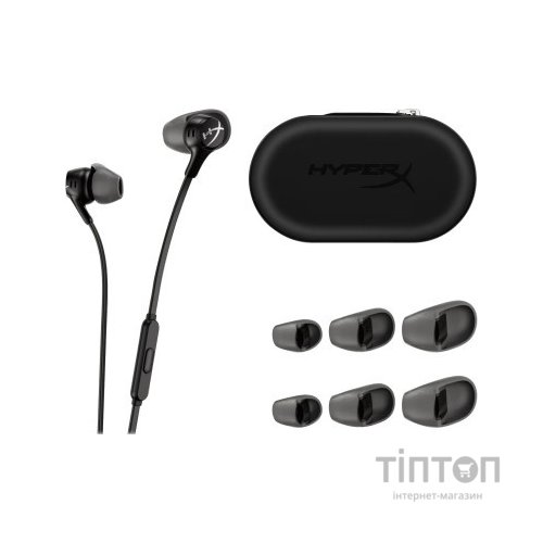 Навушники HyperX Cloud Earbuds II Black (70N24AA)