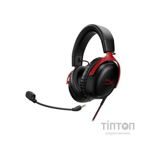 Навушники HyperX Cloud III Black-Red (727A9AA)
