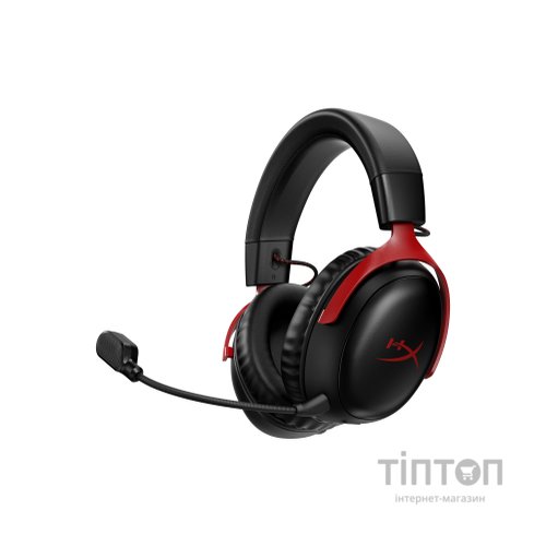 Навушники HyperX Cloud III Wireless Black-Red (77Z46AA)