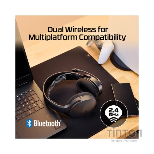 Навушники HyperX Cloud Jet Wireless Black (AJ0T1AA)