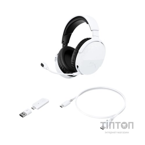 Навушники HyperX Cloud Stinger 3 Wireless White (BS1T9AA)