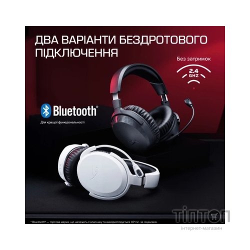 Навушники HyperX Cloud Stinger 3 Wireless White (BS1T9AA)