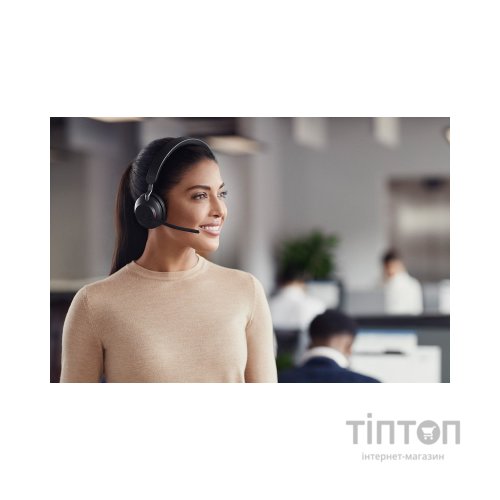 Навушники Jabra Evolve 2 65 Link380c MS Stereo Stand Black (26599-999-889)