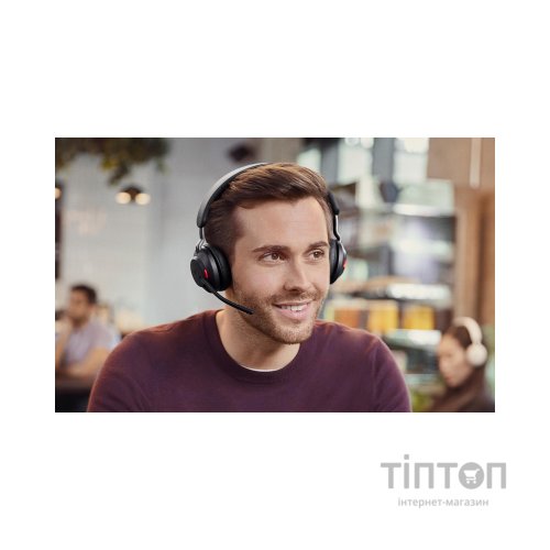Навушники Jabra Evolve 2 65 Link380c MS Stereo Stand Black (26599-999-889)