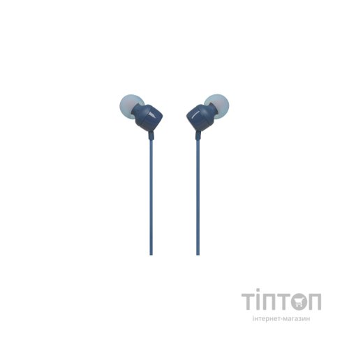 Навушники JBL 110 Eco Blue (JBLT110BLUE)