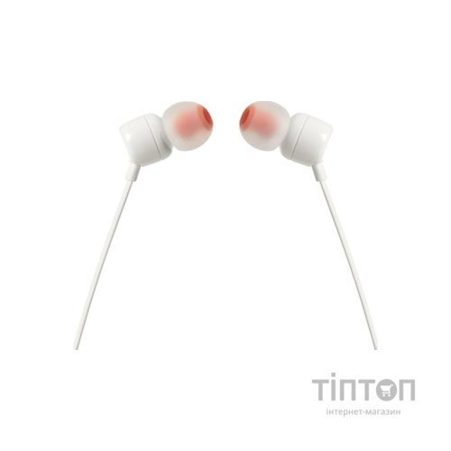 Навушники JBL 110 Eco White (JBLT110WHTE)