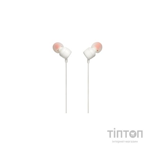Навушники JBL 110 Eco White (JBLT110WHTE)