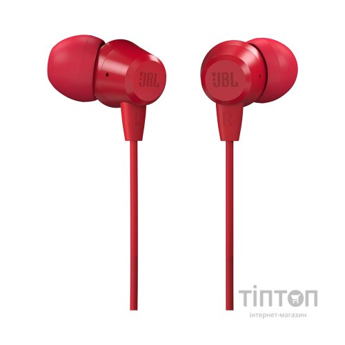 Навушники JBL C50 HI Red (JBLC50HIRED)