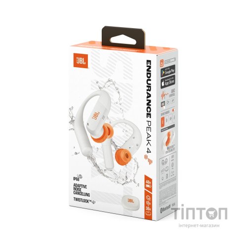 Навушники JBL Endurance Peak 4 White (JBLENDUPEAK4WHT)