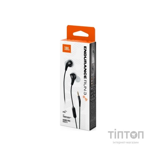 Навушники JBL Endurance Run 3 Black (JBLENDURRUN3BLKG)