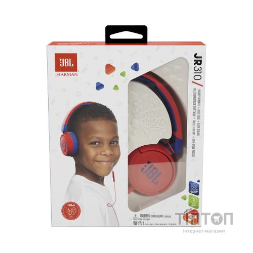 Навушники JBL JR 310 Red (JBLJR310RED)