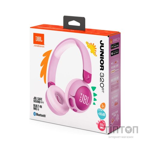 Навушники JBL JR 320BT Purple (JBLJR320BTPUR)