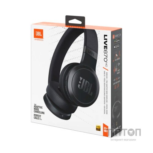 Навушники JBL Live 670 NC Black (JBLLIVE670NCBLK)