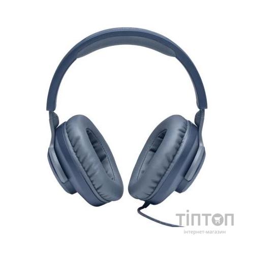 Навушники JBL Quantum 100 Blue (JBLQUANTUM100BLU)