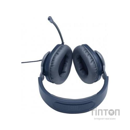 Навушники JBL Quantum 100 Blue (JBLQUANTUM100BLU)