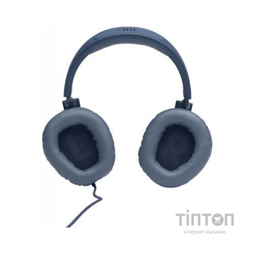 Навушники JBL Quantum 100 Blue (JBLQUANTUM100BLU)