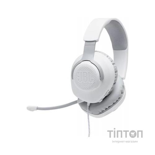 Навушники JBL Quantum 100 White (JBLQUANTUM100WHT)
